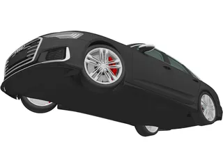 Audi S6 Sedan (2019) 3D Model preview