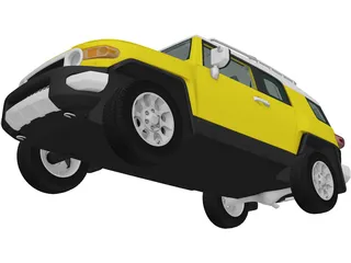 Toyota FJ Cruiser (2010) 3D Model preview