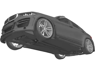 BMW X6 Lumma [+Interior] 3D Model preview