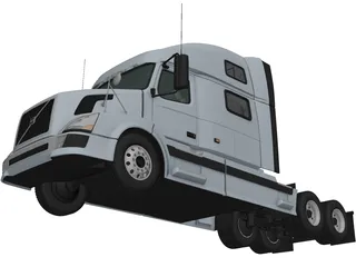 Volvo VNL 780 3D Model preview