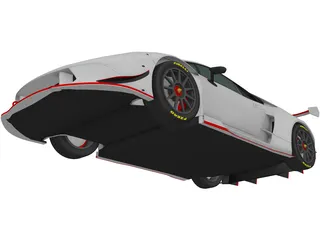 Lamborghini Huracan LP620-2 Super Trofeo (2014) 3D Model preview