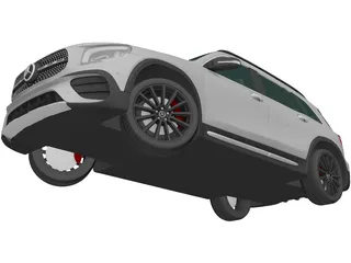 Mercedes-Benz GLB AMG (2019) 3D Model preview