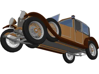 Hispano-Suiza 3D Model preview