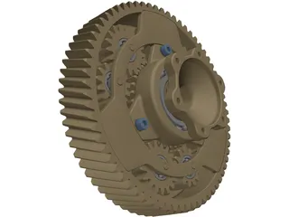 Schaeffler Differential 3D Model preview
