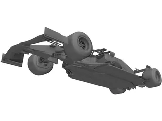 F1 Car (2019) 3D Model preview