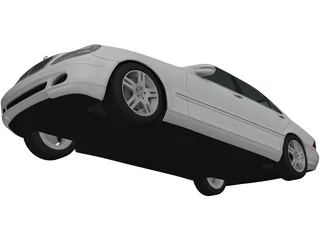 Mercedes-Benz S500 (2004) 3D Model preview