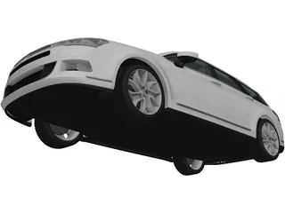 Citroen C5 Tourer (2011) 3D Model preview