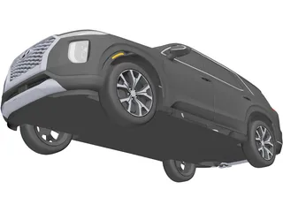 Hyundai Palisade (2020) 3D Model preview
