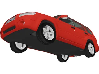 Subaru Forester (2005) 3D Model preview