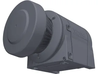 SICK LMS153 Lidar 3D Model preview