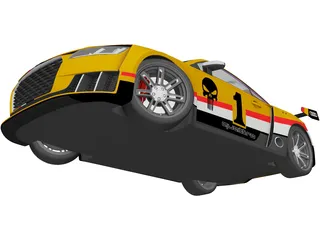Audi TT RS Clubsport Race Turbo (2021) 3D Model preview