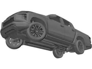 Mitsubishi L200 Triton (2021) 3D Model preview