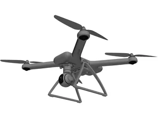 Mi Drone 3D Model preview