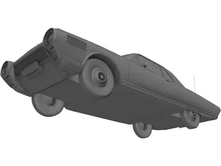 Chrysler Turbine Car (1963) 3D Model preview