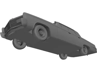 Chrysler Crown Imperial (1965) 3D Model preview