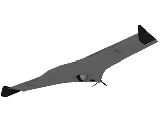 ZALA 421-04 UAV 3D Model preview