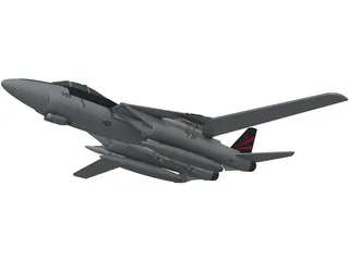 F-14B 3D Model preview
