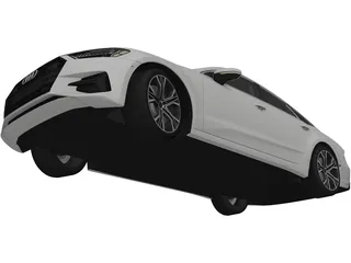 Audi A7 (2019) 3D Model preview