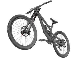 Bike MTB 3D Model preview