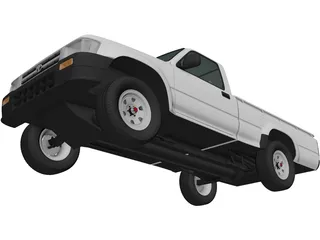 Toyota Hilux (1988) 3D Model preview