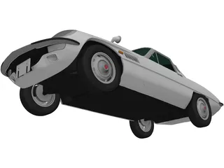 Mazda Cosmo (1967) 3D Model preview