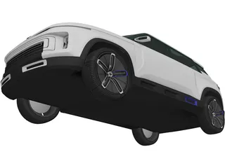 Geely Icon Concept (2020) 3D Model preview