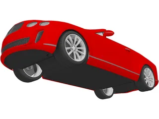 Bentley Continental Supersports Convertible (2011) 3D Model preview