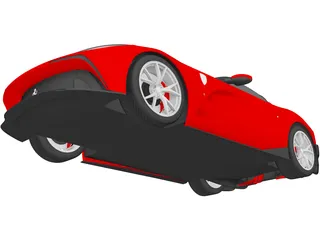 Ferrari F12 TRS (2014) 3D Model preview