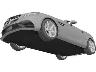 Mercedes-Benz SLC (2017) 3D Model preview