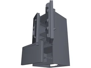 Refrigerator 3D Model preview