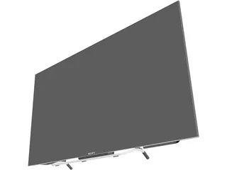 Sony Smart TV 3D Model preview