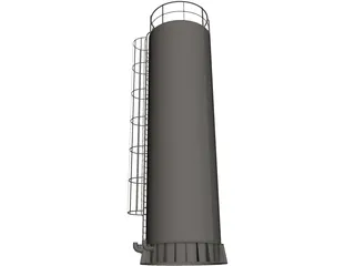 Storage Tank 3D Model preview