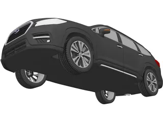 Subaru Ascent (2019) 3D Model preview