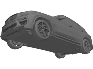 BMW X3 Competition (2020) 3D Model preview