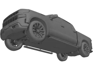 Chevrolet Silverado (2020) 3D Model preview