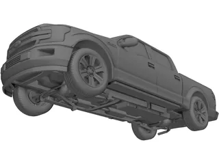 Ford F-150 (2019) 3D Model preview