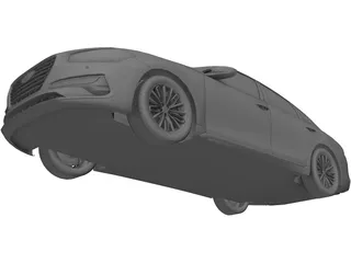 Hyundai Azera (2018) 3D Model preview