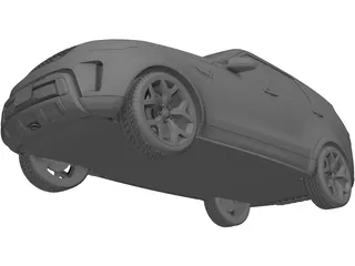 Land Rover Discovery SVR(2019) 3D Model preview