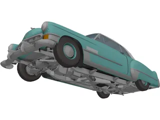 Cadillac Series 62 (1948) 3D Model preview
