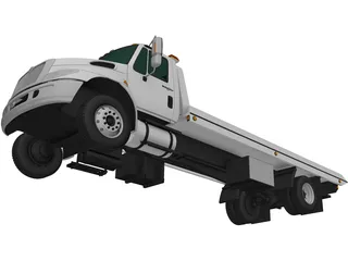 International DuraStar Tow Truck (2002) 3D Model preview