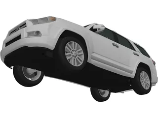 Toyota 4Runner (2011) 3D Model preview