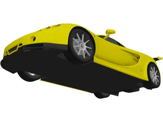 Ascari A10 (2006) 3D Model preview