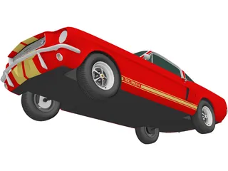 Ford Mustang GT350 (1969) 3D Model preview