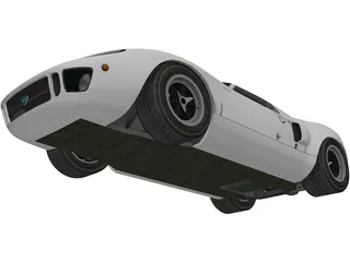 Ford GT40 3D Model preview