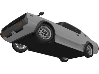 Datsun 240K-GT (1972) 3D Model preview