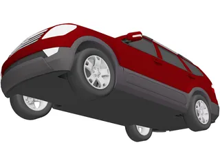 Kia Mohave (2008) 3D Model preview