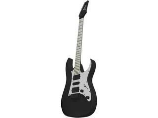 Ibanez RG-350 Electric Guitar 3D Model preview