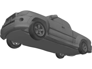 Toyota Tacoma XRunner (2011) 3D Model preview