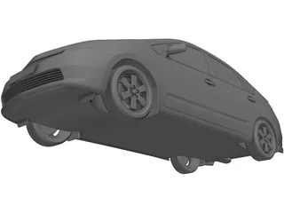 Toyota Prius (2003) 3D Model preview