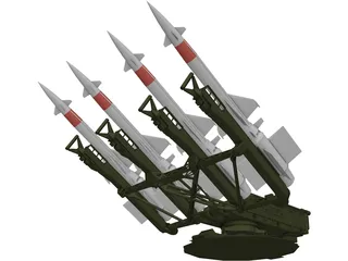 SA-3 Goa 3D Model preview